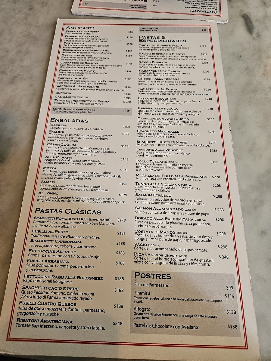 La Pastería Menu - Image 4